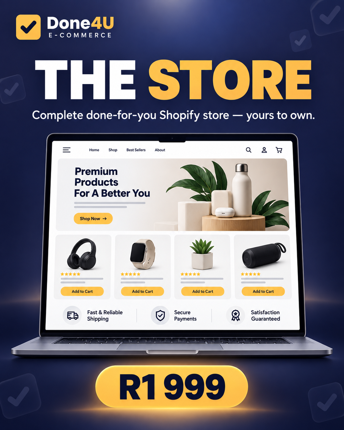 The Store — Done-For-You Shopify Build